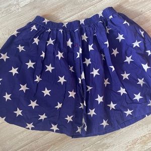 Vintage 80s Star skirt/ shorts by the limited